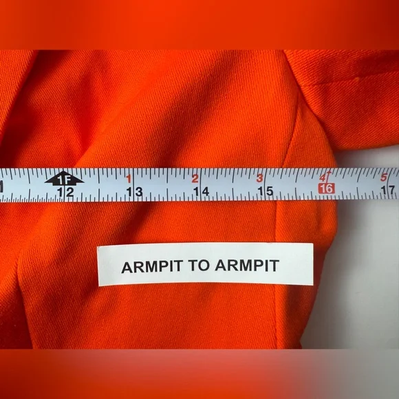 NWT Boden Classic Blazer Orange Women's Size 4P Career Business Office - Picture 10 of 12